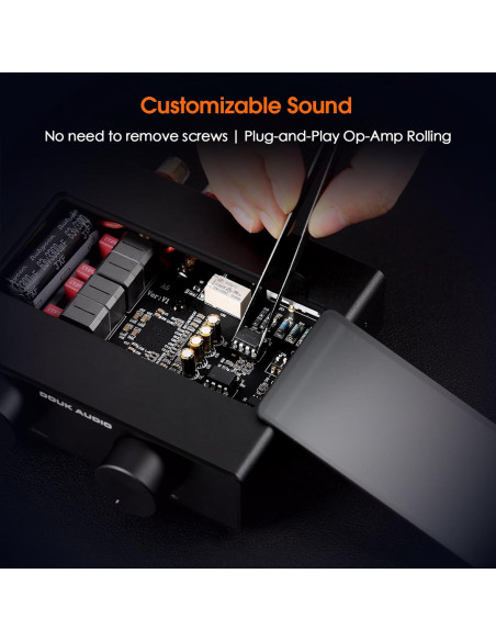 Amplificador Estéreo Douk Audio A5 300W x2 Hi-Fi Clase D