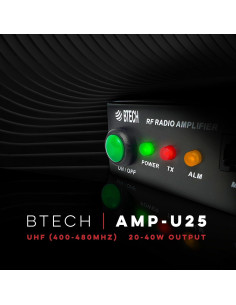 Amplificador BTECH AMP-U25 | Potencia 20-40W UHF 400-480MHz 2