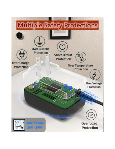 Cable de Alimentación 3m 12V para Tocadiscos Audio Technica