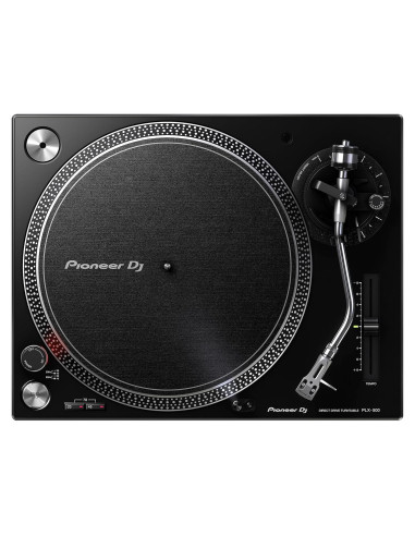 Tornamesa Pioneer PLX-500 Directa USB Negra 13.39kg