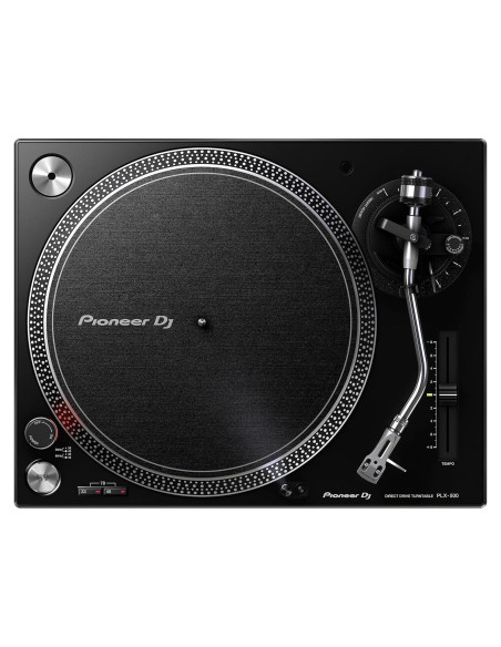 Tornamesa Pioneer PLX-500 Directa USB Negra 13.39kg