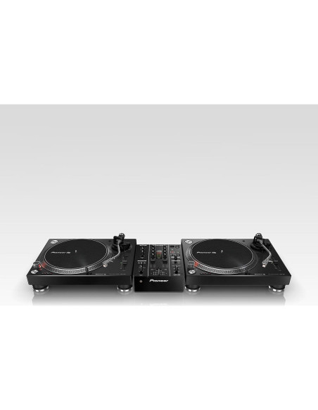 Tornamesa Pioneer PLX-500 Directa USB Negra 13.39kg