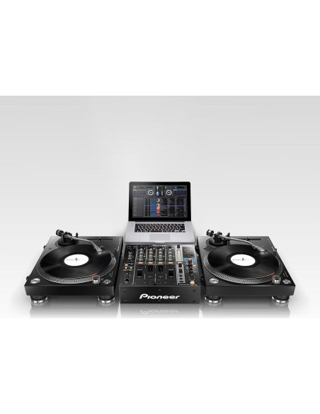 Tornamesa Pioneer PLX-500 Directa USB Negra 13.39kg