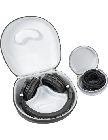 Estuche de Viaje Duro Hermitshell para Auriculares Audio-Technica ATH-M50x