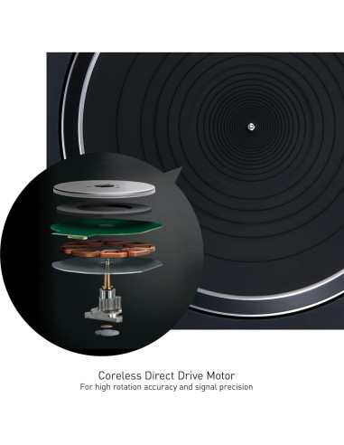 Tocadiscos Technics SL-100C HiFi Vinilo Automático Negro