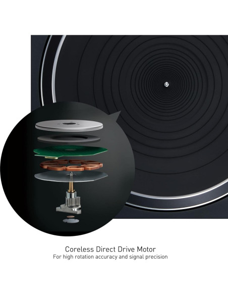 Tocadiscos Technics SL-100C HiFi Vinilo Automático Negro