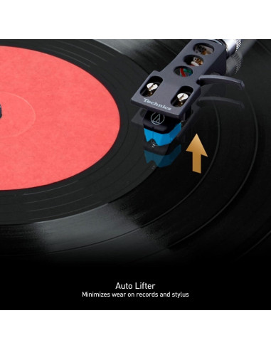 Tocadiscos Technics SL-100C HiFi Vinilo Automático Negro