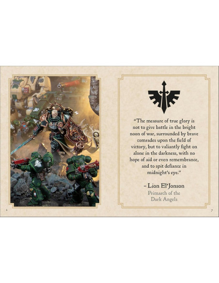 Warhammer 40,000: Words of War: The Miniature Book of Space Marines Quotes