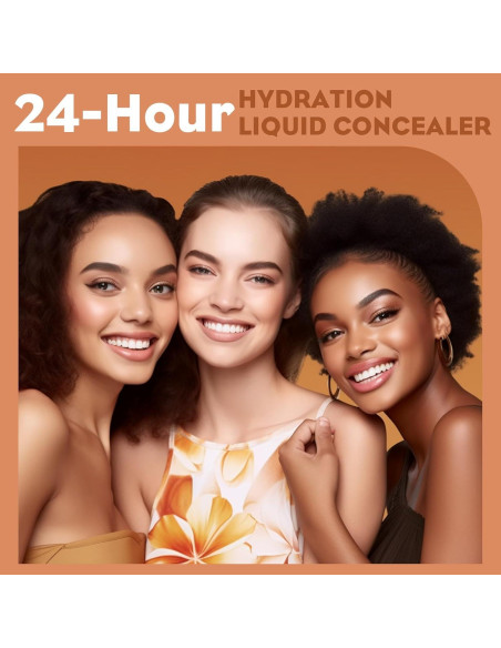 Corrector Líquido UCANBE Hidratante Claro 11.6cm - Cobertura Completa