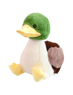 Almohada de Pato Malardo de Peluche ELAINREN 31.75 cm Verde
