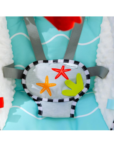 Columpio Compacto Baby Einstein Ocean Explorers Gris 6 Velocidades