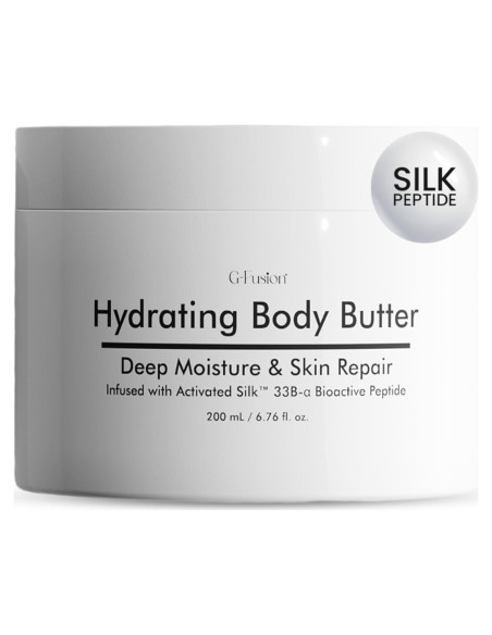 Manteca Corporal Hidratante G-Fusion 380g - Aloe y Pétidos de Seda