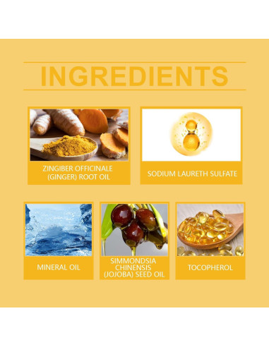 Aceite Facial de Cúrcuma Shantou 30ml - Piel Grasa y Acné