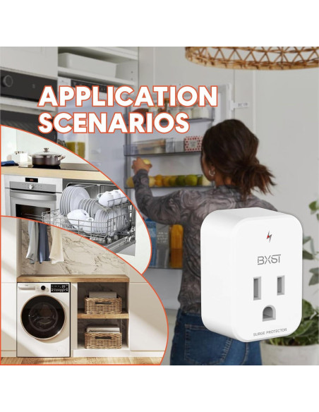 Protector de Sobretensión BXST 1800W 540 Julios Compacto