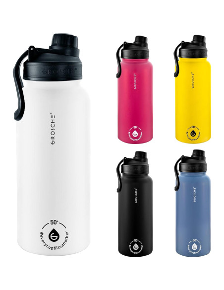 Botella Infusora de Té GROSCHE Chicago 946 ml Acero Inoxidable