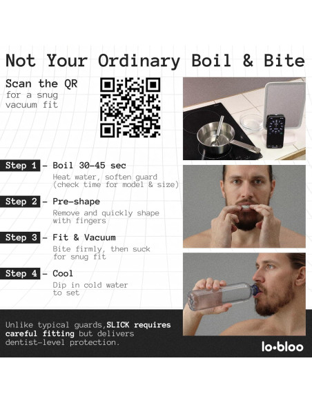 Protector Bucal Deportivo Lobloo Ultra Delgado 1mm Menta