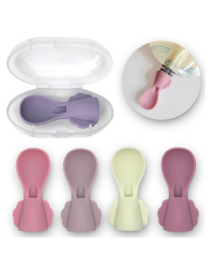 Cucharas para pouch de comida Little Whispers - 5 piezas - Floración