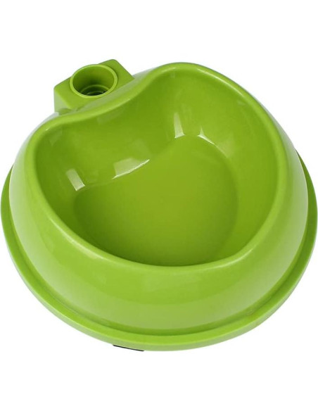 Dispensador de Agua y Comida Pawow para Perros Pequeños Verde