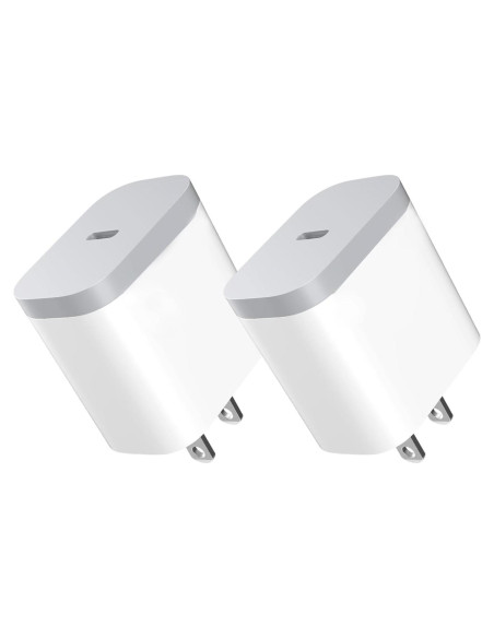 Paquete de 2 Cargadores USB C Rápidos 20W SHENZHEN OFSPOWER