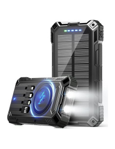 Cargador Portátil Solar JSKEI 49800mAh Carga Rápida USB-C