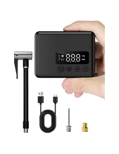 Bomba de Bicicleta Mini AIRSURE 150 PSI Portátil con Manómetro