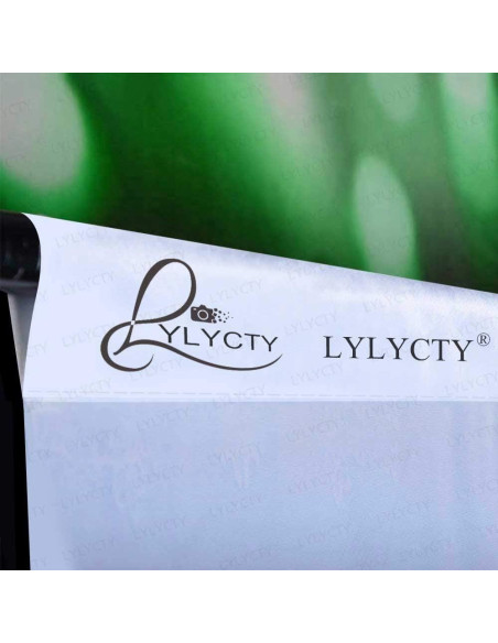 Fondo Fotográfico 5x5ft Poliester Damas Negro y Blanco