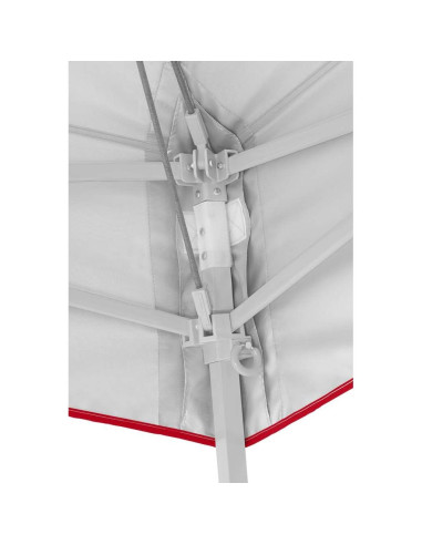 Toldo E-Z UP Cúpula Refugio Instantáneo 3.05m x 3.05m Rojo