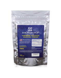 Polvo de Carbón Activado Zen de Madera Dura 227 g
