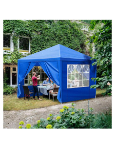 Carpa de Fiesta CIPACHO 3x3m Impermeable con 4 Paredes