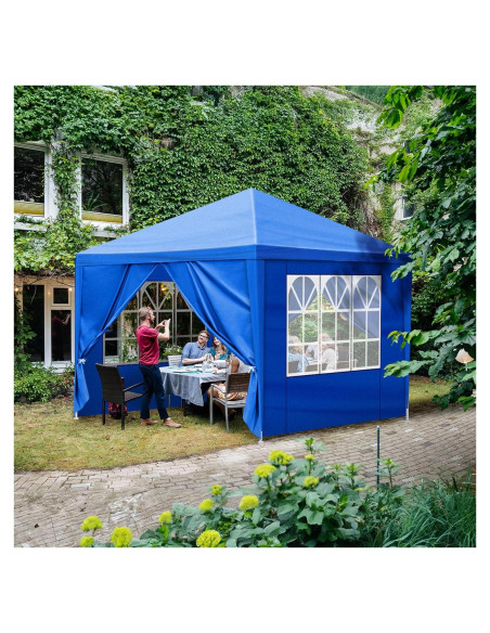 Carpa de Fiesta CIPACHO 3x3m Impermeable con 4 Paredes