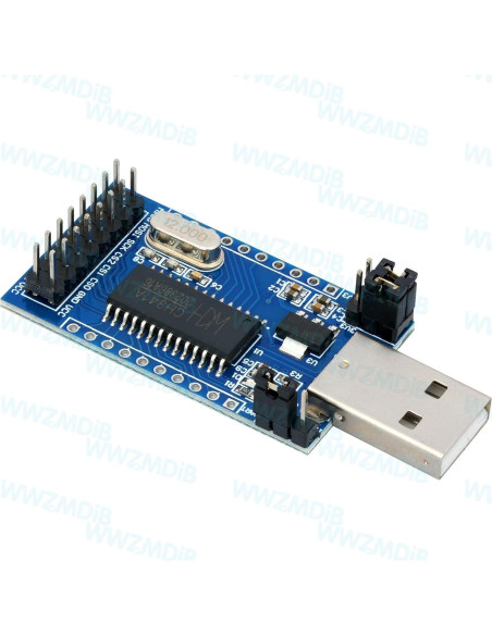 Adaptador USB a UART/IIC/SPI DollaTek CH341A 3.3V/5V