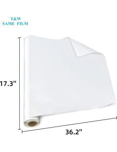 Pizarra Blanca Autoadhesiva T&W SAME FILM 43.9x91.4 cm 2