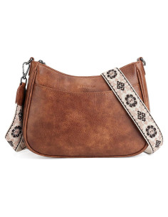 Bolso Cruzado de Cuero Vegano APHISON para Mujeres 29.97x21.59cm