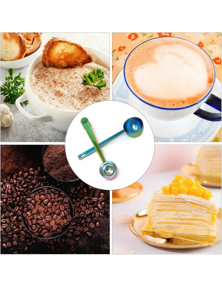 Set de Cucharas Medidoras Arcoíris Yueton - Acero Inoxidable