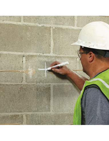 Marcador Permanente Blanco Sharpie 85018 Punta Gruesa 0.5 cm