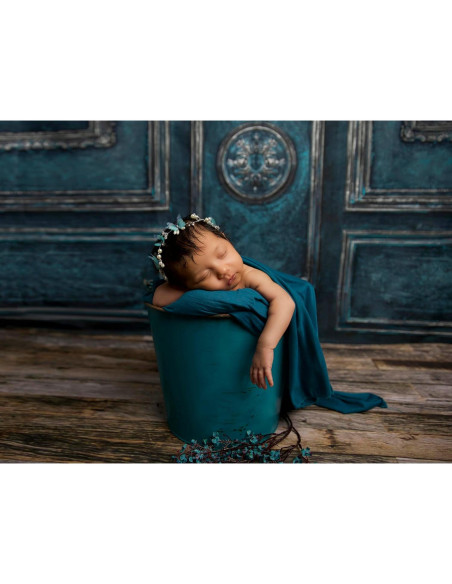 Fondo de Pared Vintage Azul Kate 3.05x1.98m Fotografía