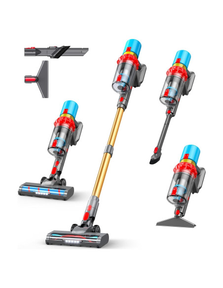 Aspiradora Inalámbrica KZJKZJ K10S 550W 70Min HEPA