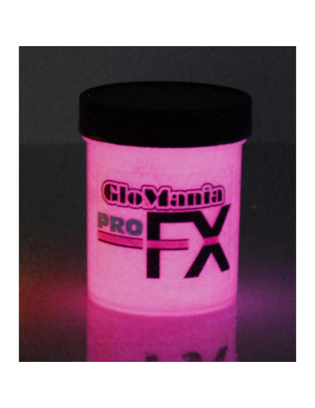 Pintura Acrílica ProFX Rosa 226g Brilla en la Oscuridad UV
