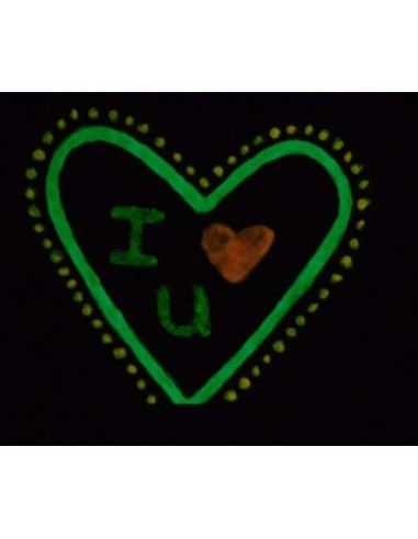 Pintura Acrílica ProFX Rosa 226g Brilla en la Oscuridad UV