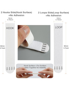Tiras Adhesivas para Colgar Cuadros Gisde - 16 Pares, 7.26 kg 2