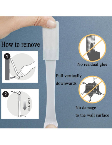 Tiras Adhesivas para Colgar Cuadros Gisde - 16 Pares, 7.26 kg