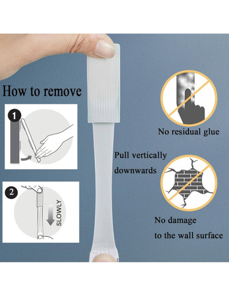 Tiras Adhesivas para Colgar Cuadros Gisde - 16 Pares, 7.26 kg