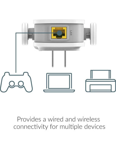 Extensor de Rango WiFi D-Link DAP-1530, AC750, 121 m
