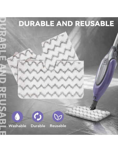 Paños de Microfibra Sgizoku para Mopas Shark Steam Pocket - 12 Unidades