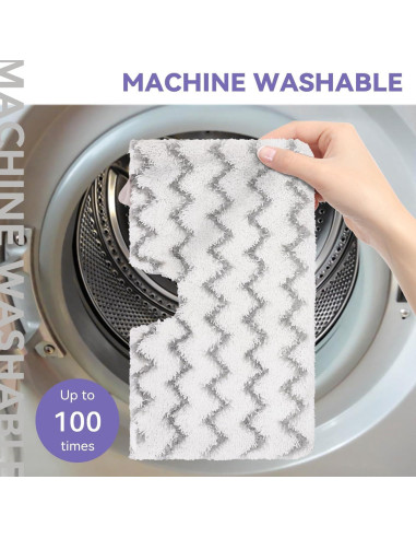 Paños de Microfibra Sgizoku para Mopas Shark Steam Pocket - 12 Unidades