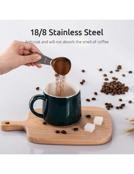 Cucharón Medidor de Café U-Taste Acero Inoxidable 30ml