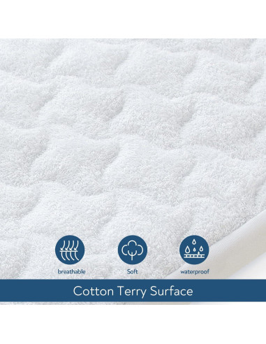 Funda de Colchón Impermeable para Cuna UPPAbaby Magik & Kover 33x76cm