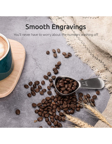 Cucharón Medidor de Café U-Taste Acero Inoxidable 30ml
