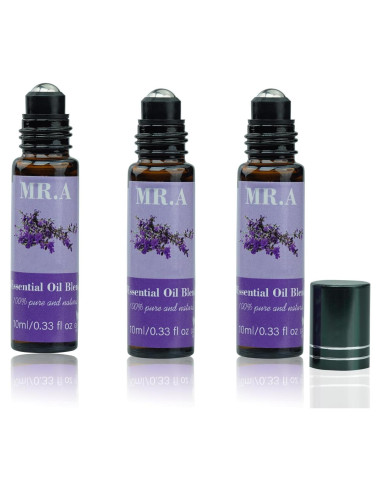Juego de 3 Roll On Esenciales MR.A 100% Natural 9.86 ml