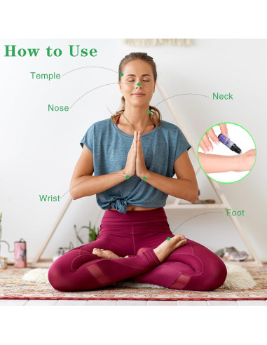 Juego de 3 Roll On Esenciales MR.A 100% Natural 9.86 ml